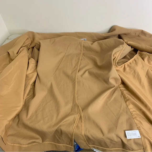 AVA & VIV Brown Plus Size One Button Neural Blazer Size 4X - Picture 8 of 12